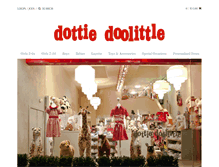 Tablet Screenshot of dottiedoolittle.com